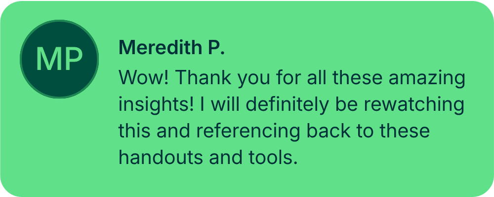 ModernNurseLive-Testimonial-MeredithP ModernNurseLive-Testimonial-MeredithP